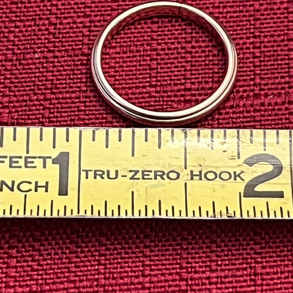 Vintage ArtCarved 14K Yellow Gold Wedding Band Ring Size 5 - Picture 6 of 6